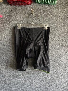 Canari Cycling Shorts Mens Large Black Padded Chamois 9 Inseam Bike Stretch